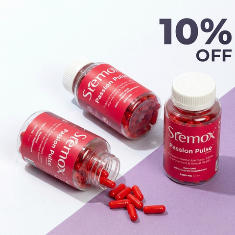 3x Stemox Passion Pulse 2800MG