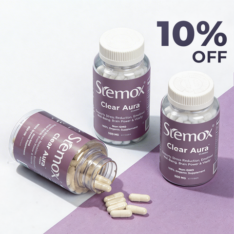 3x Stemox Clear Aura 500MG